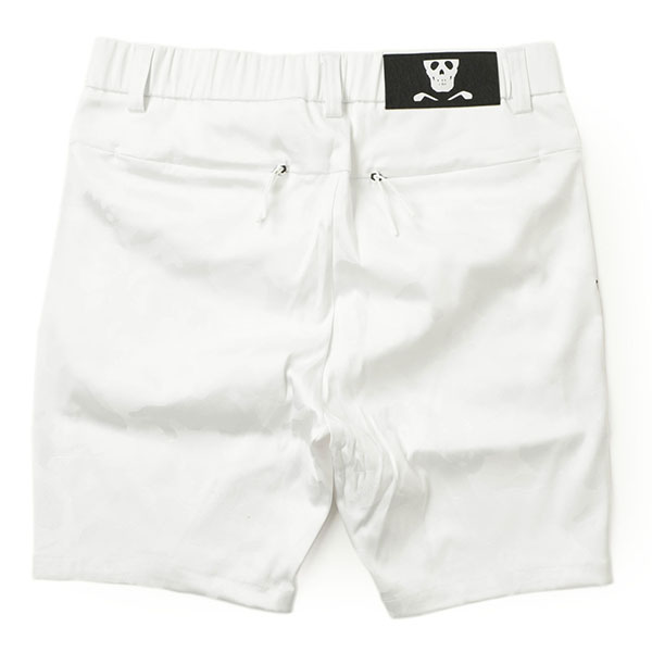 MARK&LONA マークアンドロナGauge Motion Shorts ショーツ 総柄 ポリエステル コットン ストレッチ カモフラ  MLM-4A-AT32 WHITE/ホワイト｜MARK&LONA｜菅原靴店