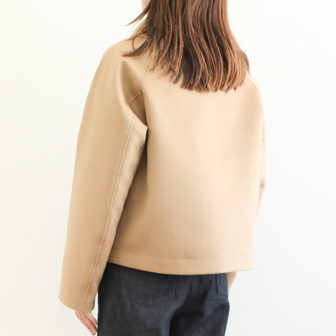 MOORER ムーレー レディース ダウン ジャケット ショート丈 ウール