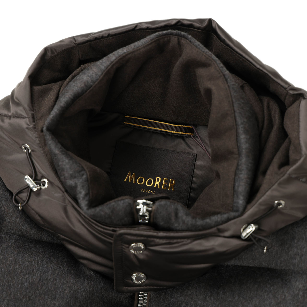 MooRER ムーレー ダウン ブルゾン ベスト ウール カシミヤ ナイロン