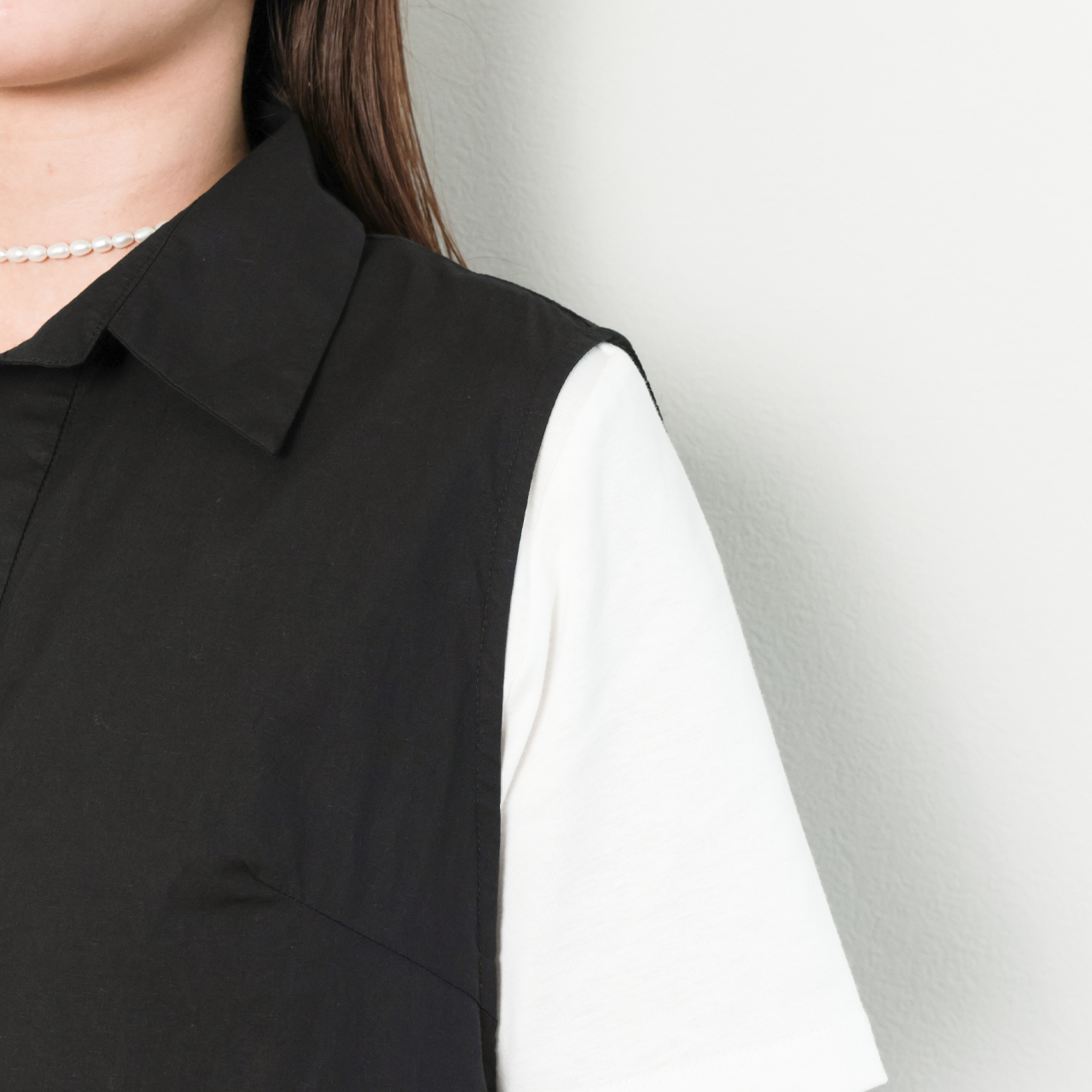 PROTAGONISTA プロタゴニスタ シャツ ブラウス ノースリーブ ギャザー