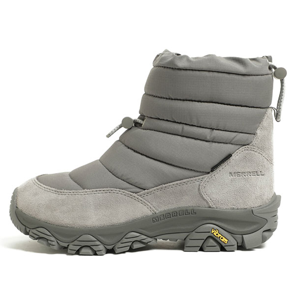 MERRELL メレル スノーブーツ WINTER MOC ZERO TALL X COLDPACK ３ THERMO ウィンター モック ゼロ  トール コールドパック3 サーモ ウォータープルーフ ハイカット ショートブーツ J5006785/グレー｜MERRELL｜菅原靴店