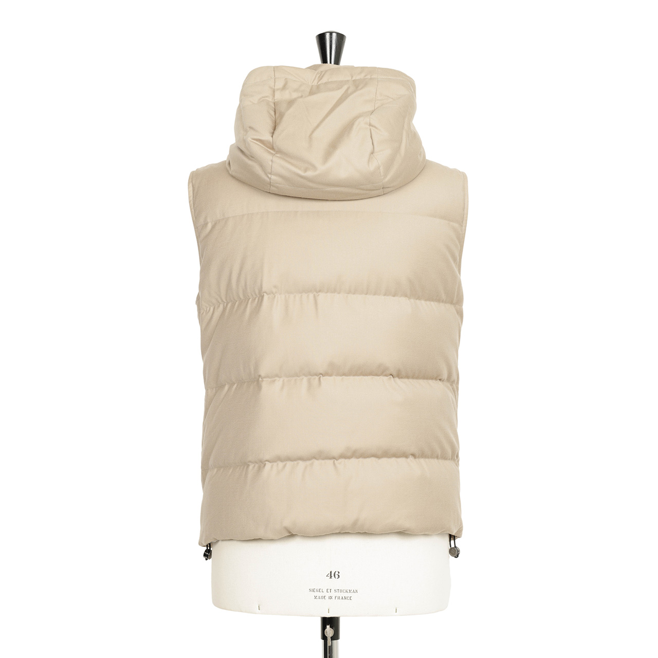 MONTECORE モンテコーレ ダウンベスト フーデッド ウール ストレッチ