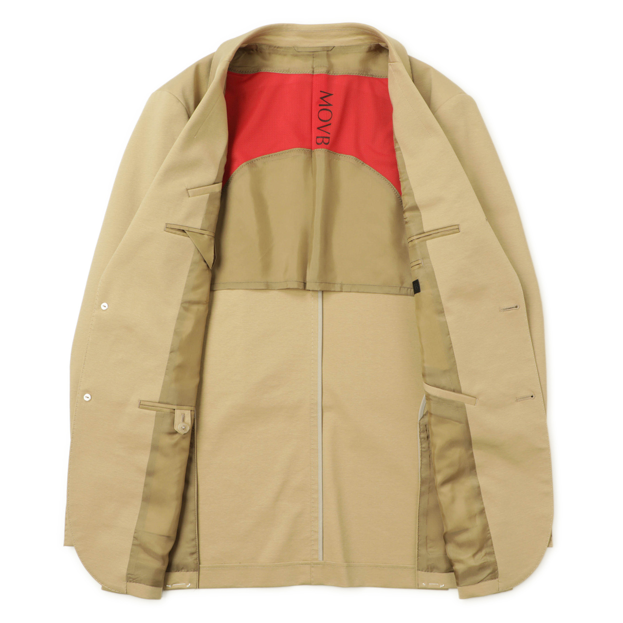 MOVB モーブ Duplex Cotton Jersey ジャケット MOVB モーブ コットンジャージー ライダース ジャケット Duplex