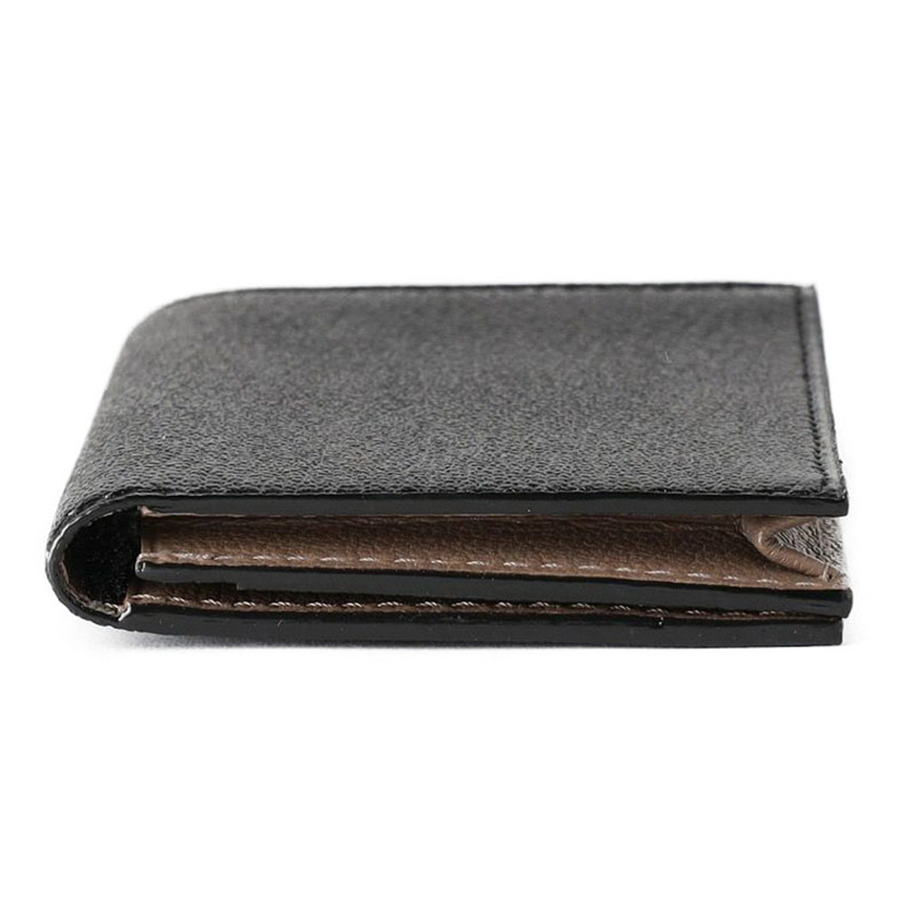 L'arcobaleno ラルコバレーノ 名刺入れ LA351GT BLACK./GRAY｜L