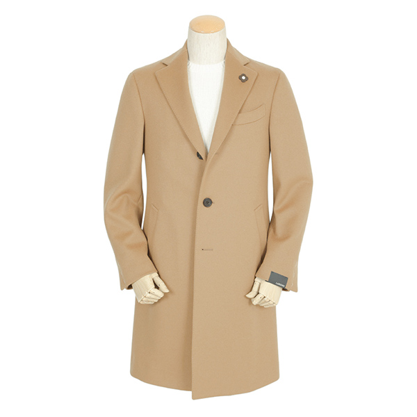 【再入荷】 lardini ロングコート ラルディー二チェスターコート - チェスターコート