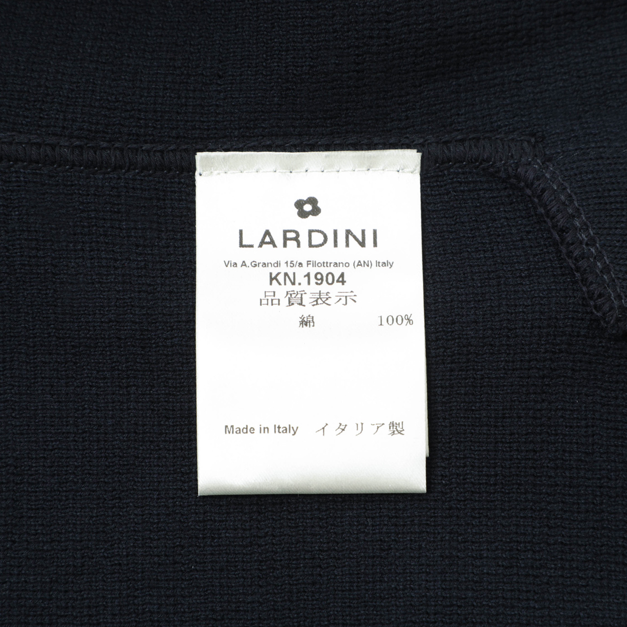 LARDINI ESLTMC80ES64040510 関税送料込 LARDINI (ラルディーニ) カシミヤ シングル コート