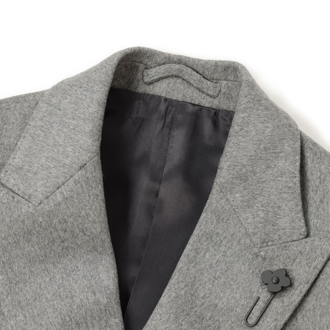 LARDINI ラルディーニ チェスター フィールド コート ダブル 6B Loro