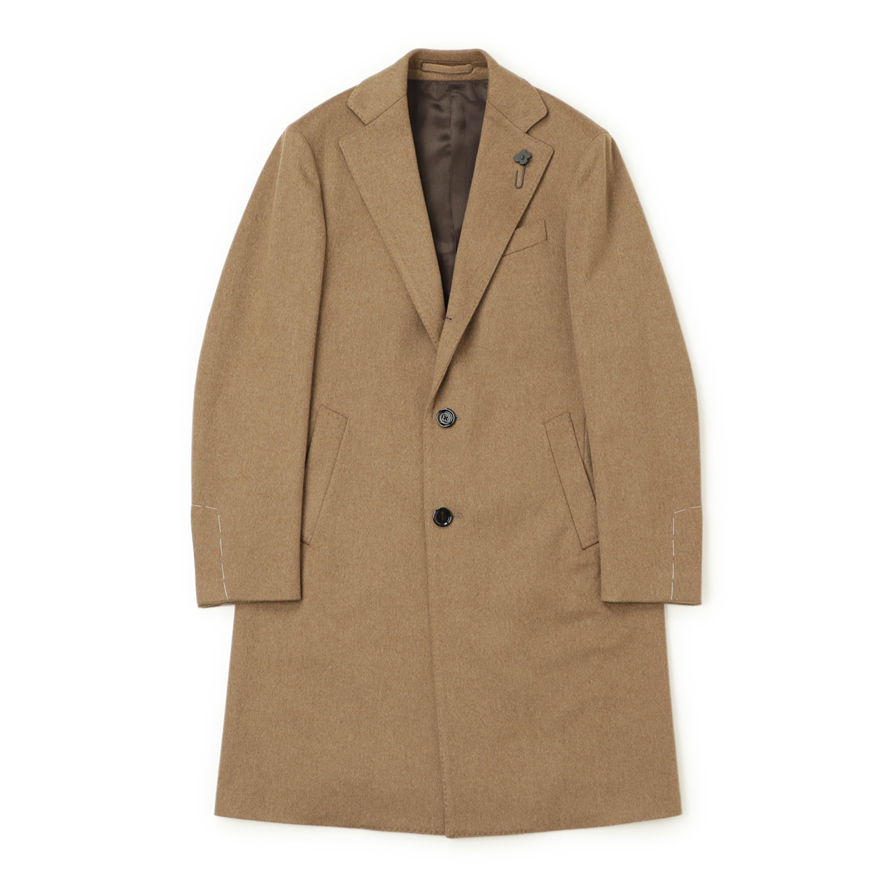 ラルディーニ チェスターコート キャメル LARDINI（ラルディーニ