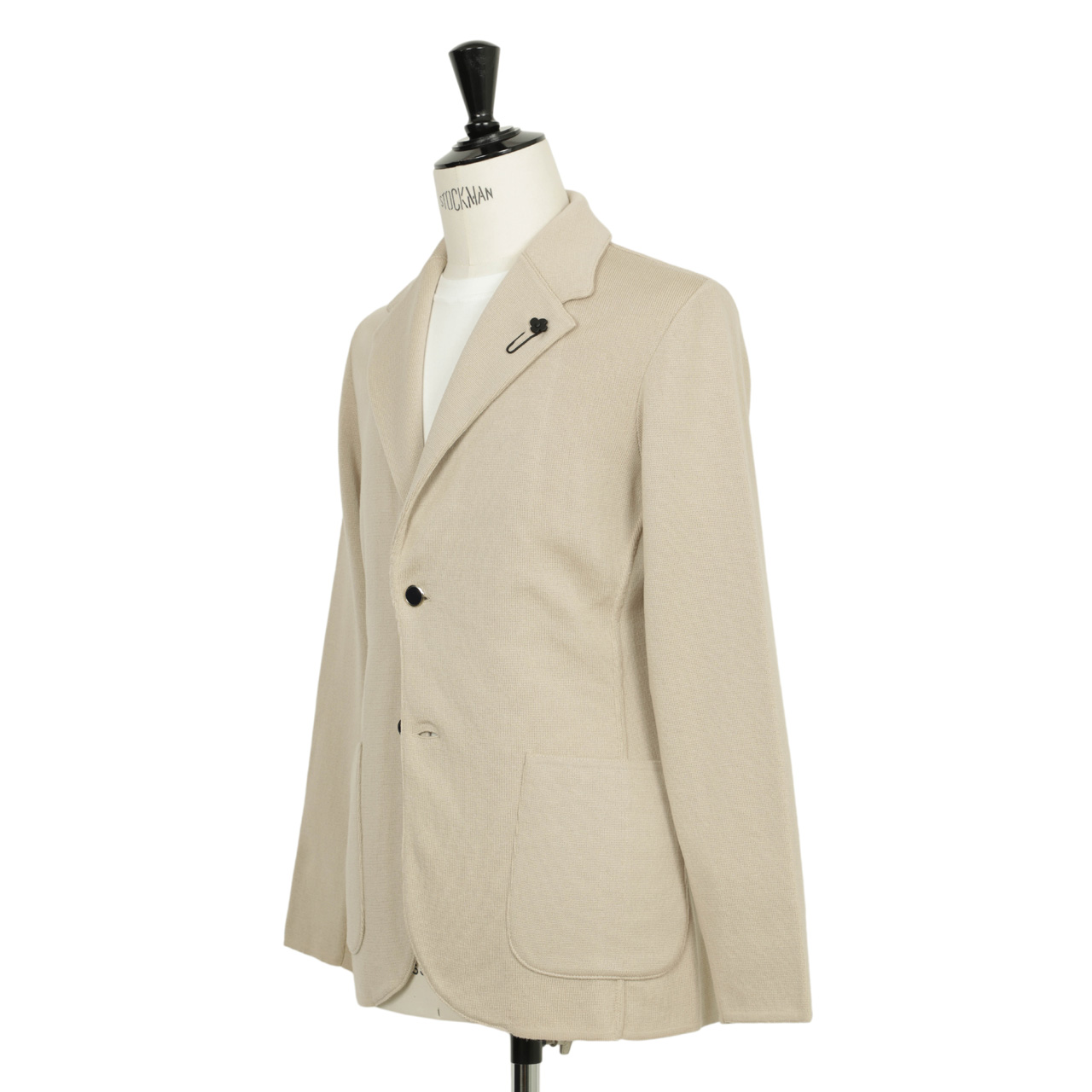 お直し不要】LARDINI ラルディーニ ニット ジャケット ハイゲージ