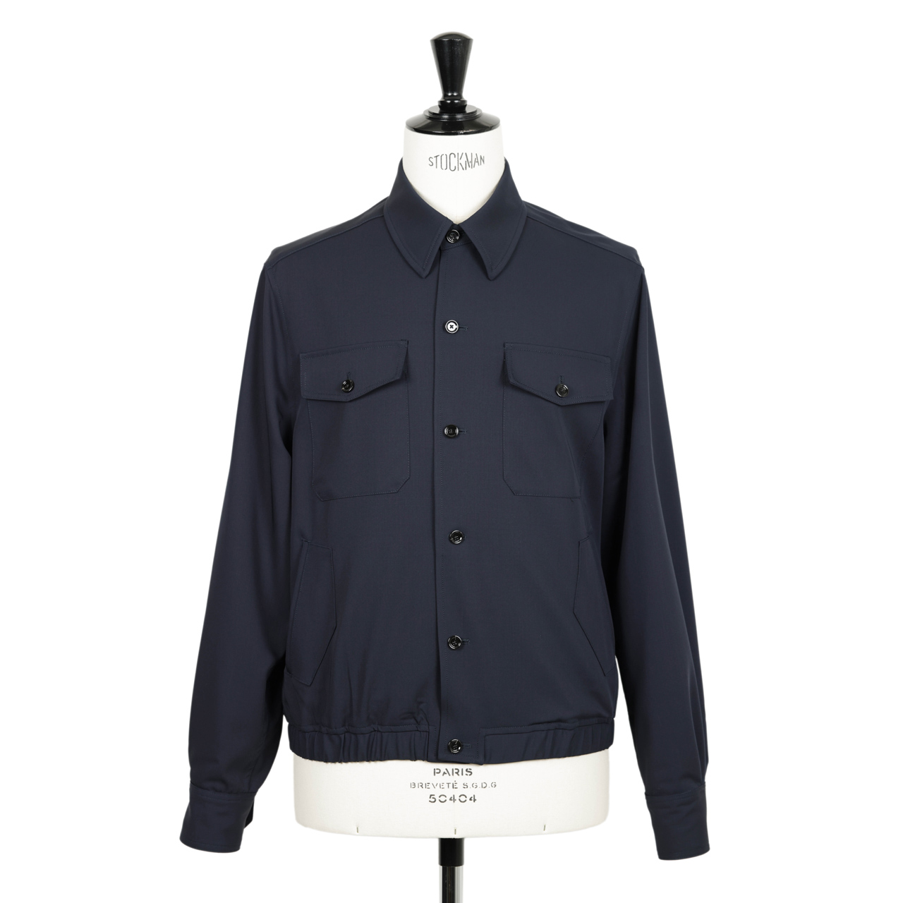 LARDINI ラルディーニ ブルゾン ジャケット ボタン ショート丈 ウール