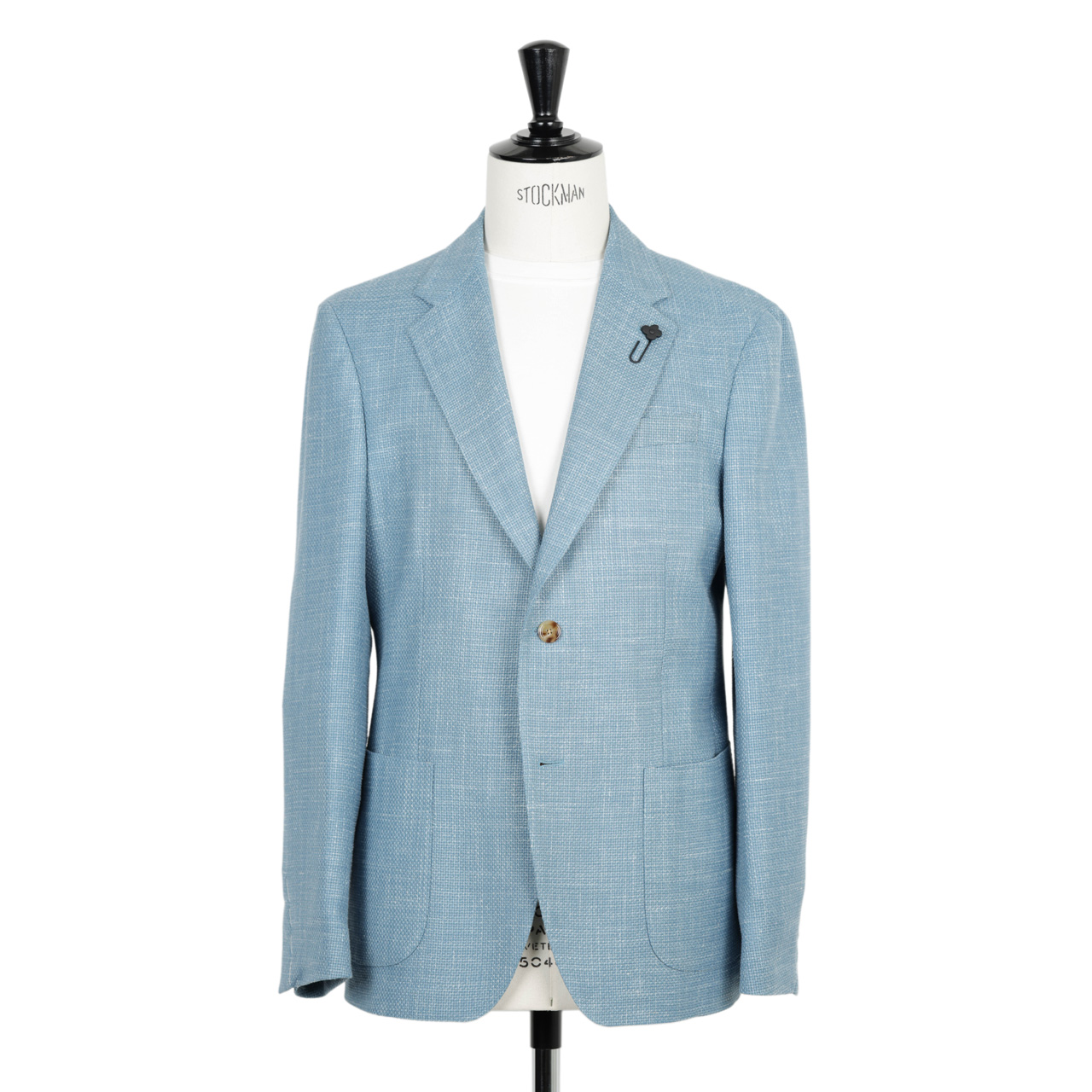 LARDINI ラルディーニ ジャケット シングル 2B ウール シルク リネン