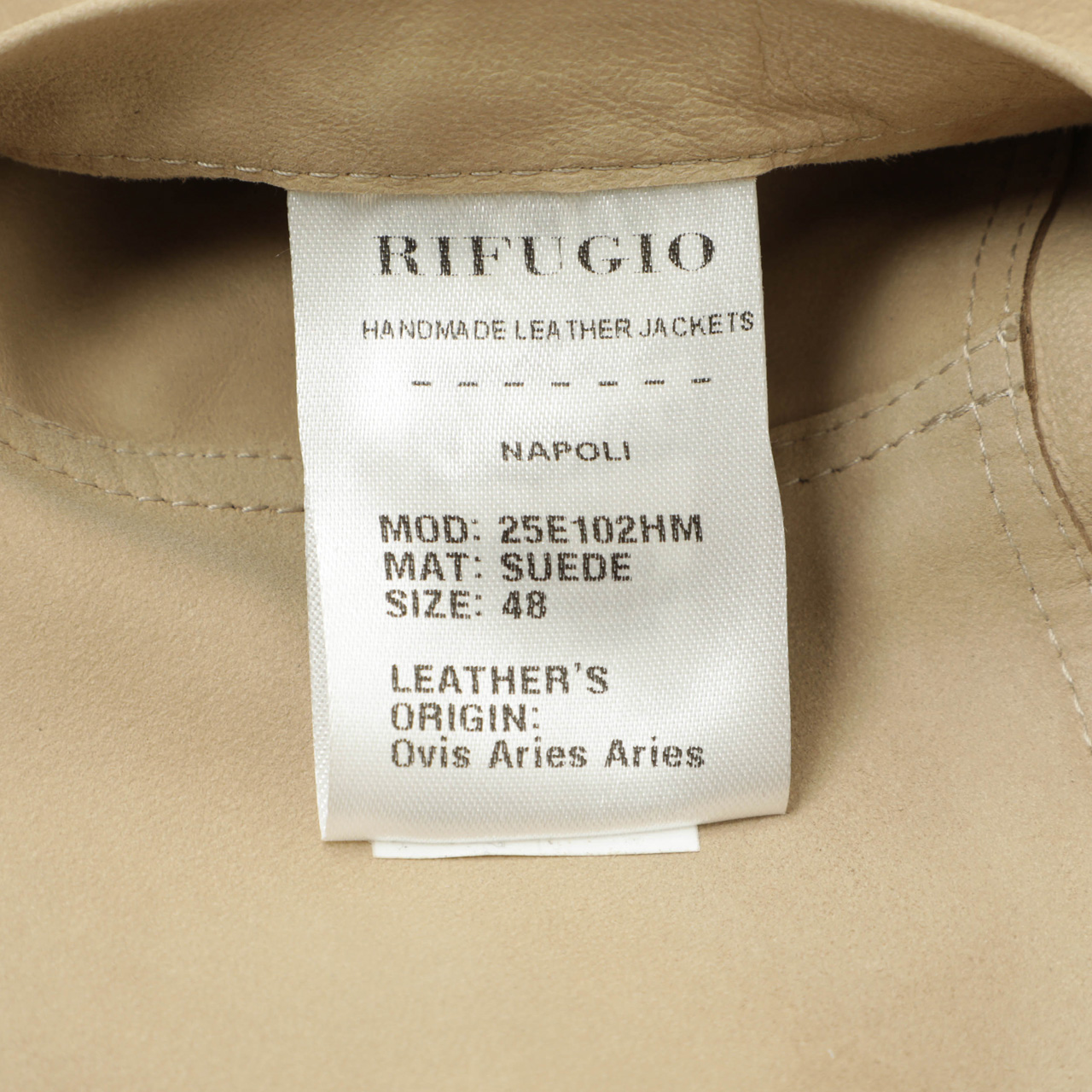 RIFUGIO リフージオ ジャケット テーラード 2B シングル スエード