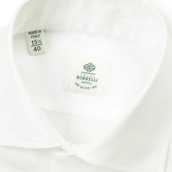 LUIGI BORRELLI ルイジボレッリ シャツ ドレスシャツ コットン