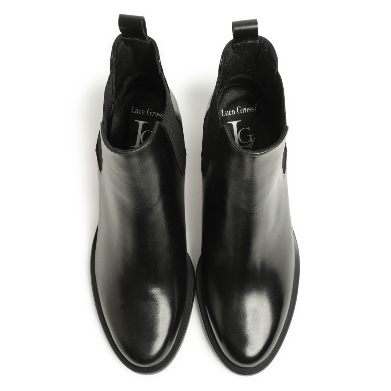 LucaGrossi サイドゴアショートブーツ サイズ37 ルカ グロッシ Luca Grossi サイドゴアショートブーツ