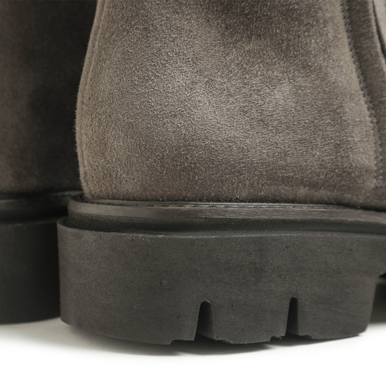 Luca Grossi ルカグロッシ ブーツ ムートン サイドジップ ショート