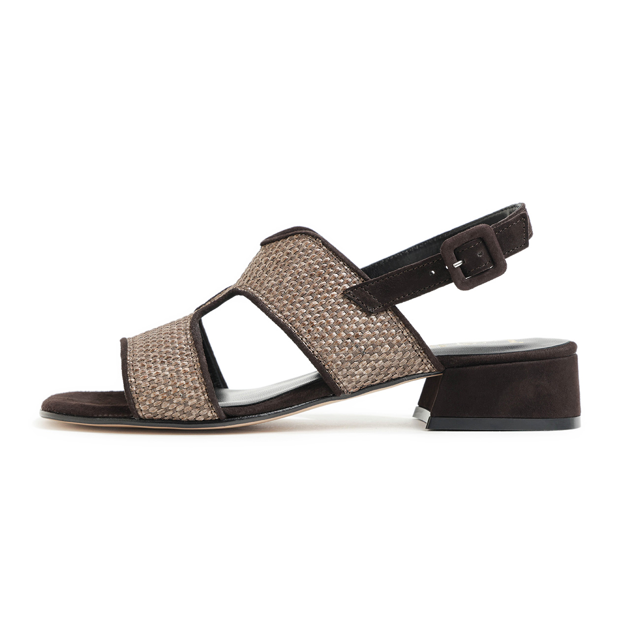 Luca Grossi ルカグロッシ サンダル バックストラップ ラフィア